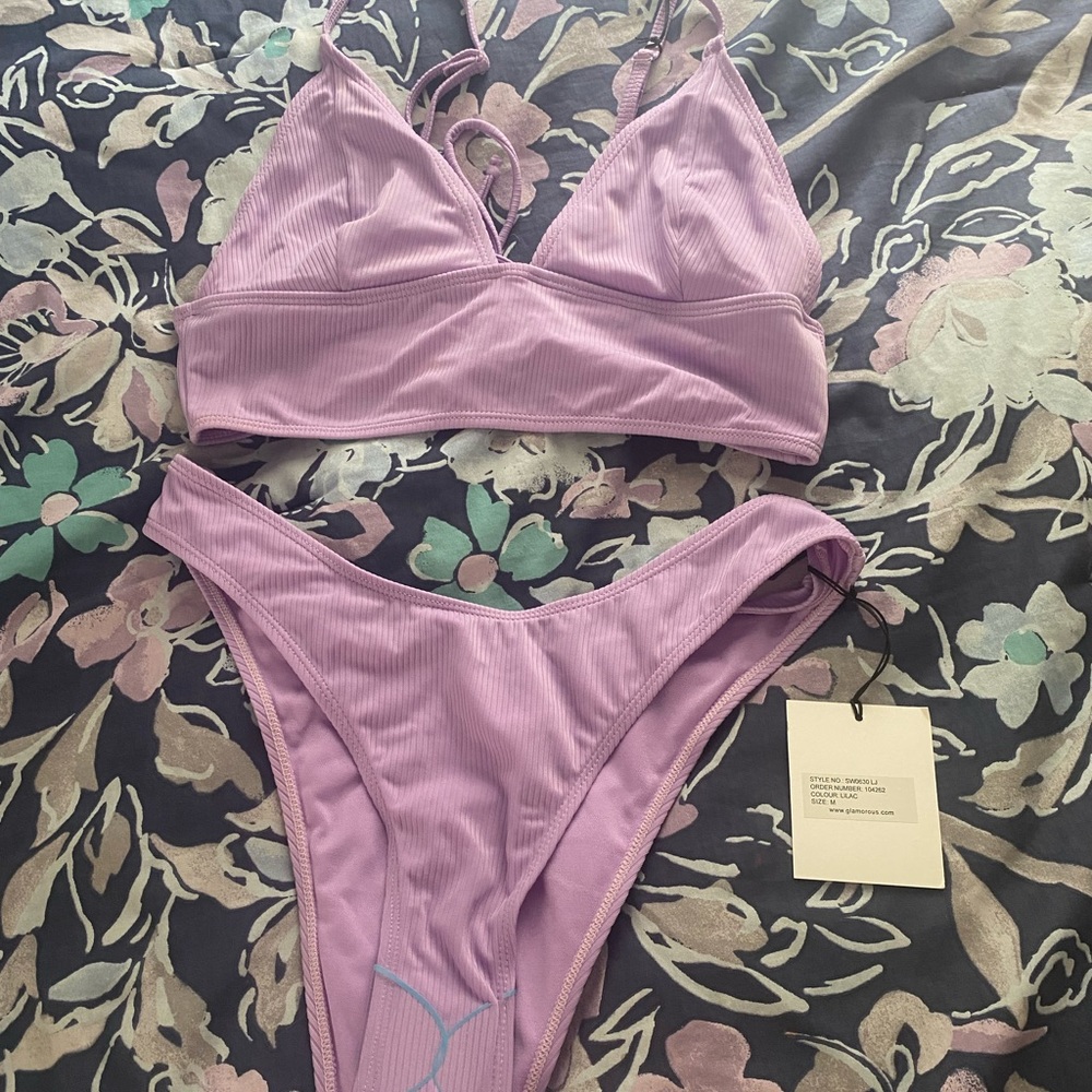 ASOS Purple Cheeky Bikini